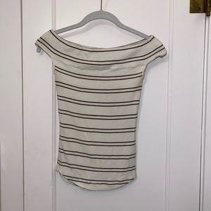 Free People Off- Shoulder Top